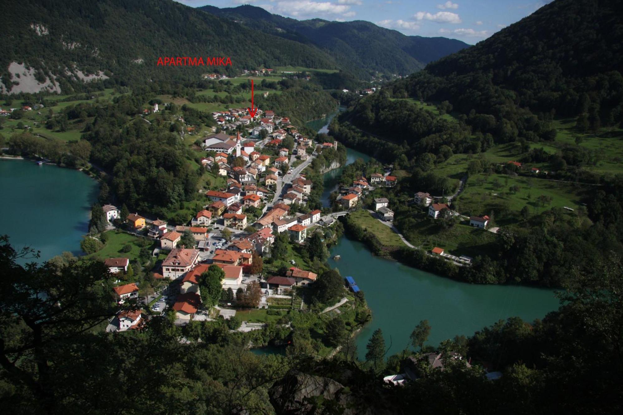 Apartma Mika Most na Soči Esterno foto